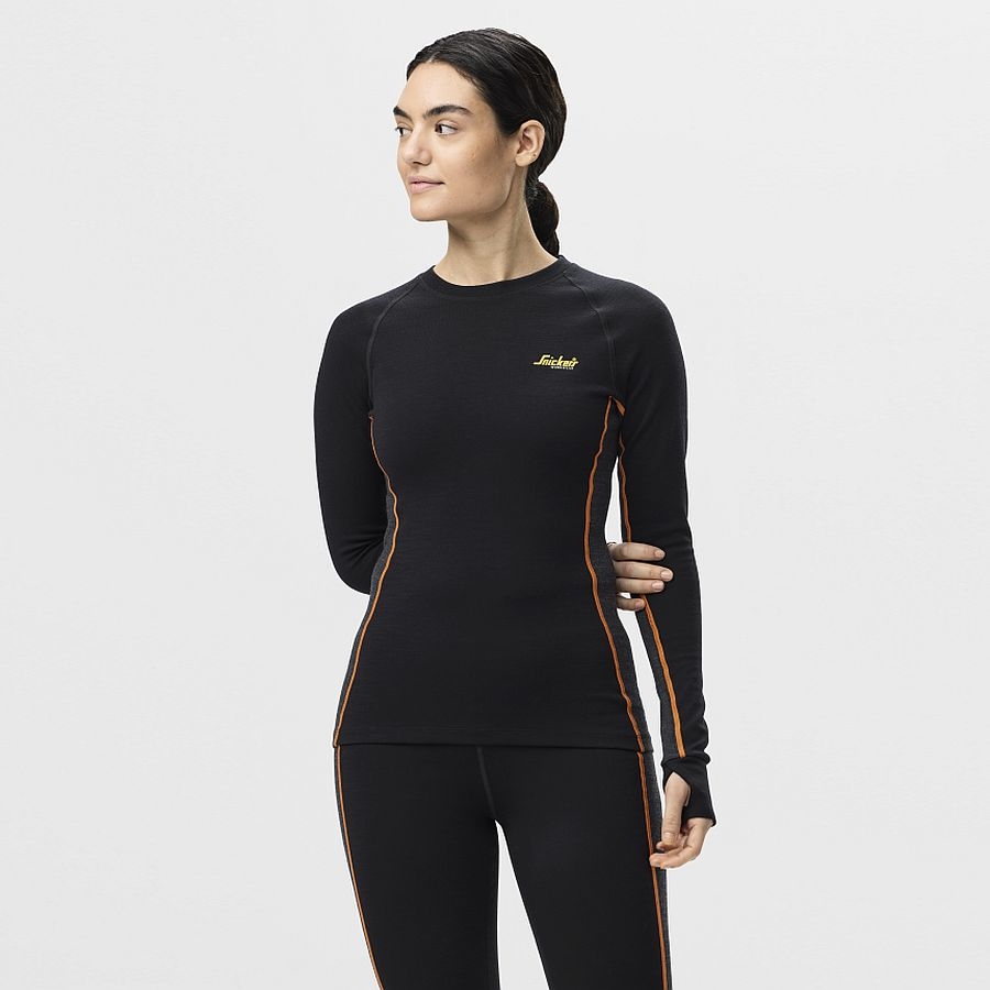 9470 Snickers Merino Base Layer Damenoberteil