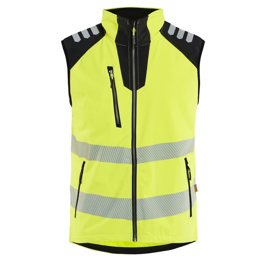 3091 Blakläder® Softshell Weste High Vis