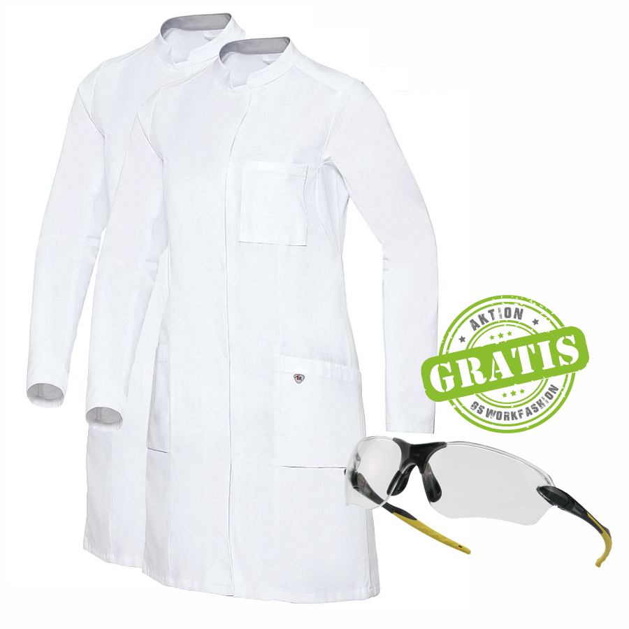 1752 BP Damenmantel 2er Pack+Gratis Schutzbrille