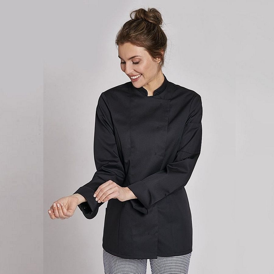 08/1352 Leiber Damen Kochjacke Mischgewebe