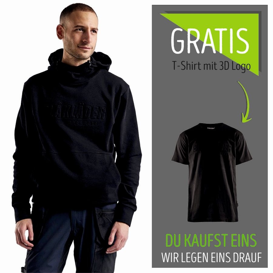 3530 Blakläder® Kapuzensweatshirt + Gratis T-Shirt