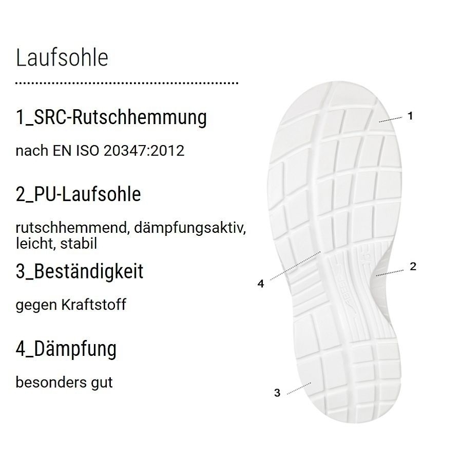 711041 Abeba® X-LIGHT Clog SB weiss