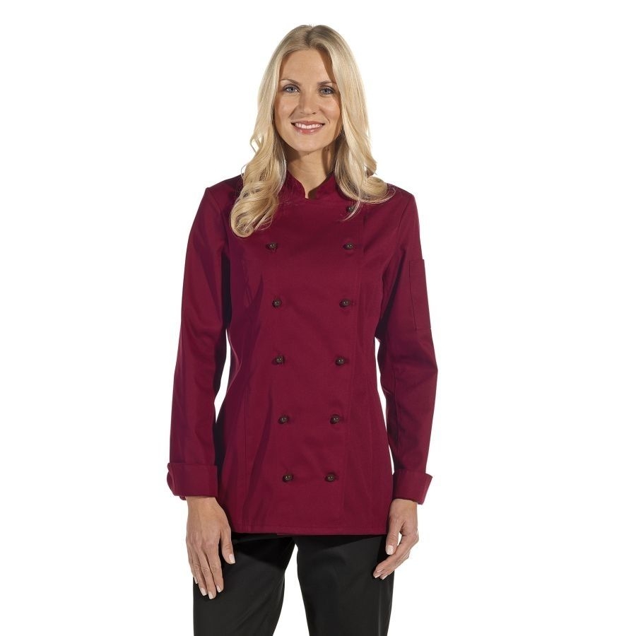08/2518 Leiber Damen Kochjacke Mischgewebe