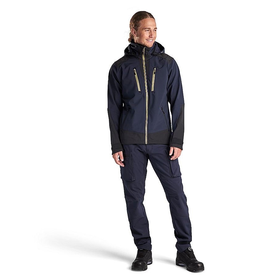 1477 Blakläder® Service Winterhose Softshell