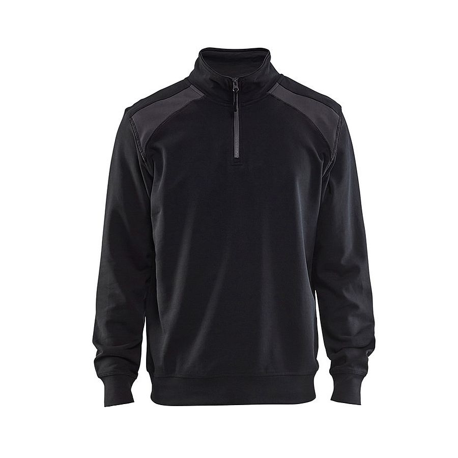 3353 Blakläder® Sweatshirt mit 1/2 Reißverschluss
