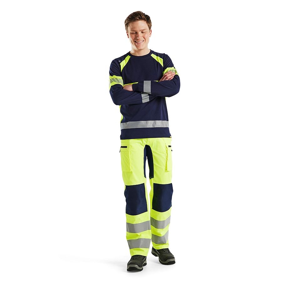 1585 Blakläder® Arbeitshose Warnschutz Stretch
