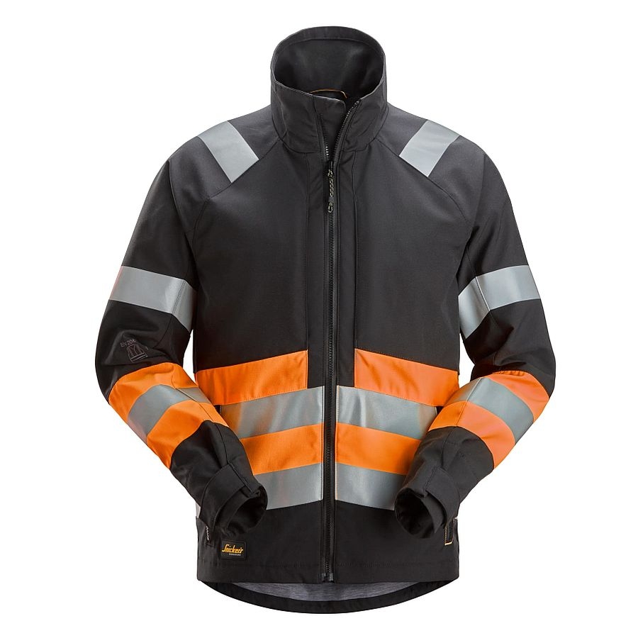 1534 Snickers High Vis Jacke Klasse 1