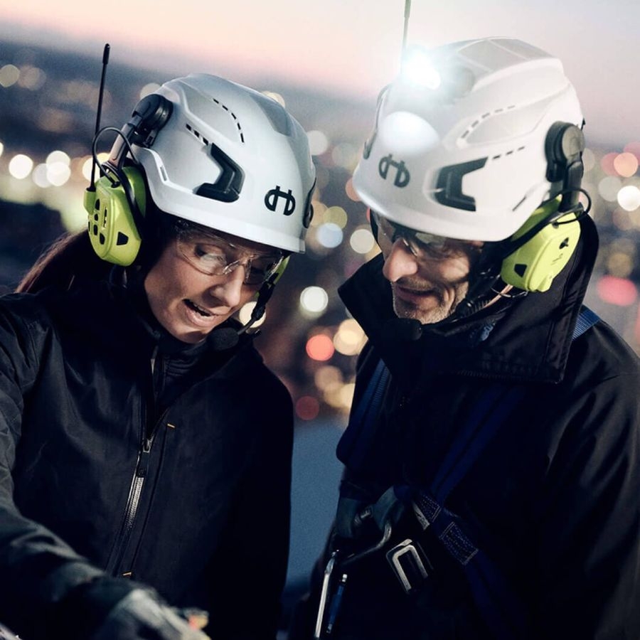 32501 Hellberg Profi Schutzhelm Sector belüftet