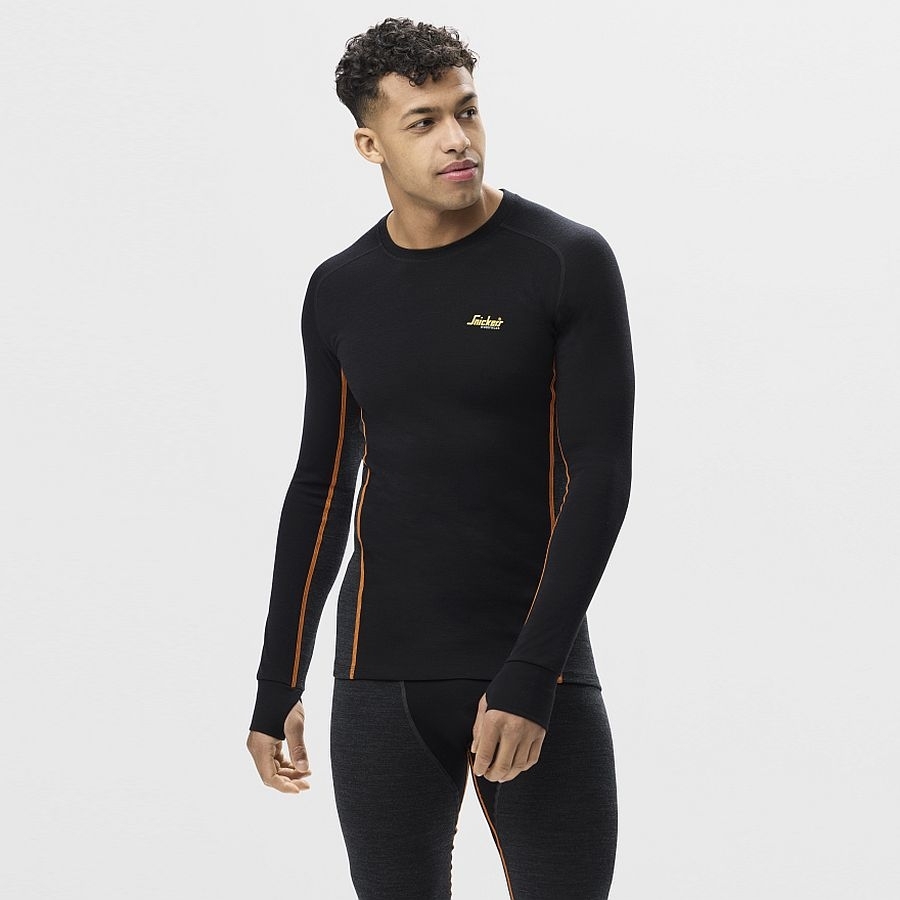 9480 Snickers Merino Base Layer Thermooberteil