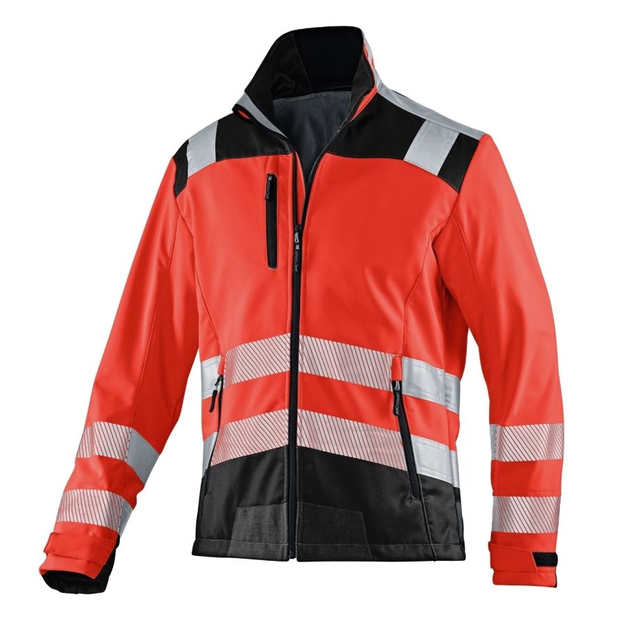 1507 Kübler REFLECTIQ Warnschutz Softshell Jacke