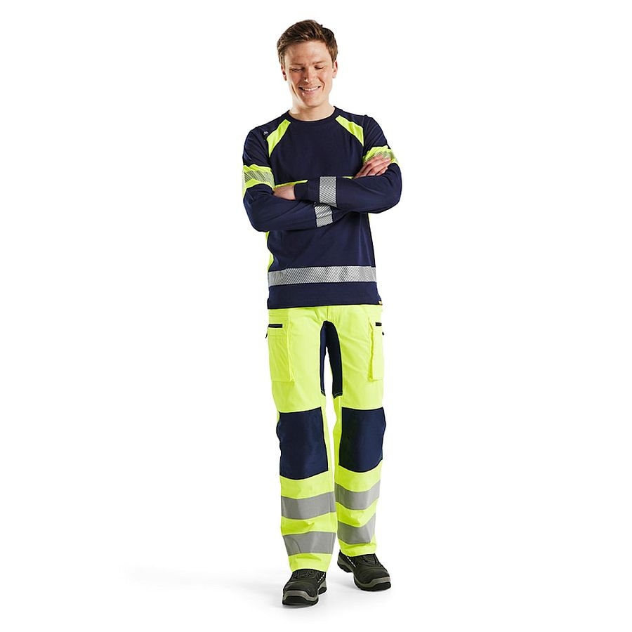 3510 Blakläder® High-Vis Langarmshirt Baumwolle
