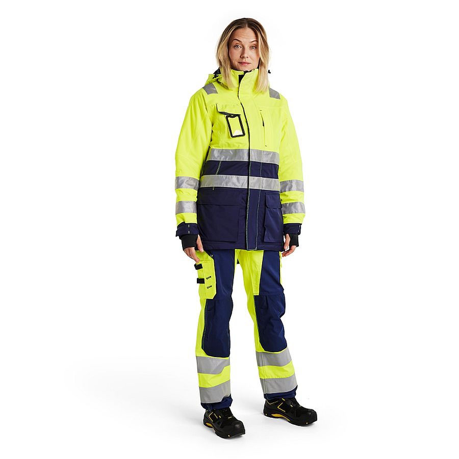 4472 Blakläder® Damen HiVis Winterparka