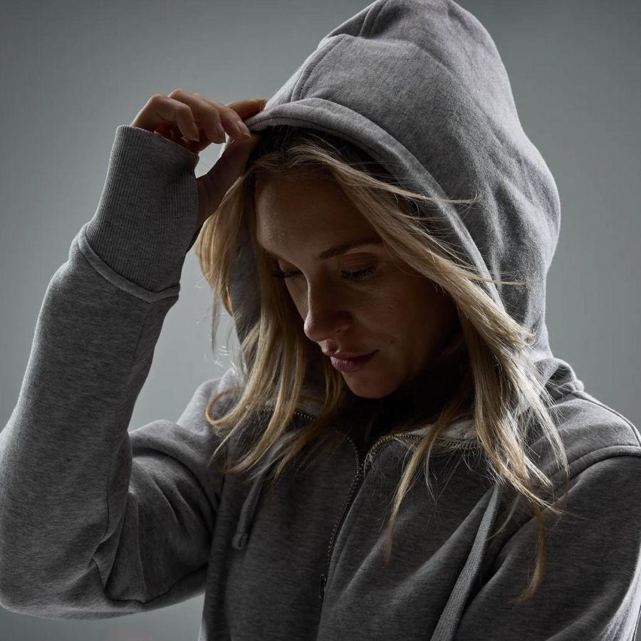 2046 Snickers Damen Sweatjacke mit Kapuze