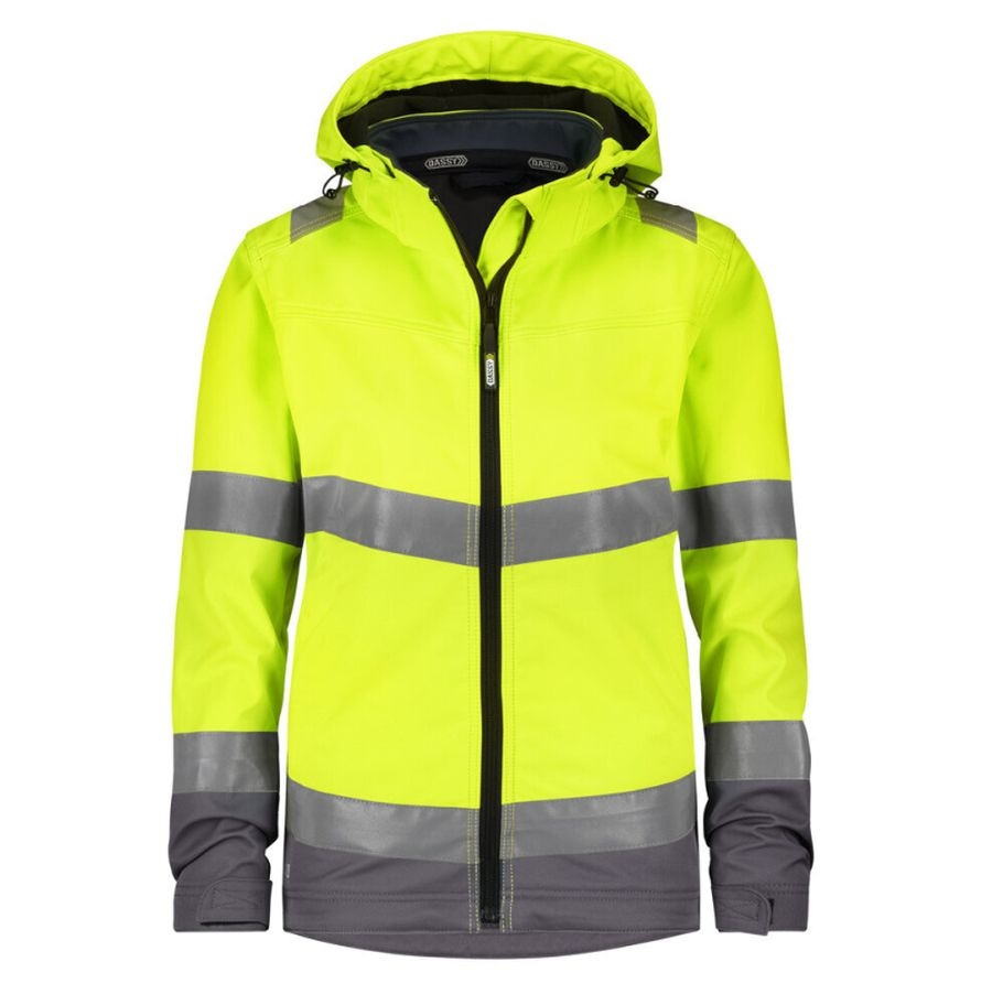 DASSY® Warnschutz Softshell Damenjacke Malaga