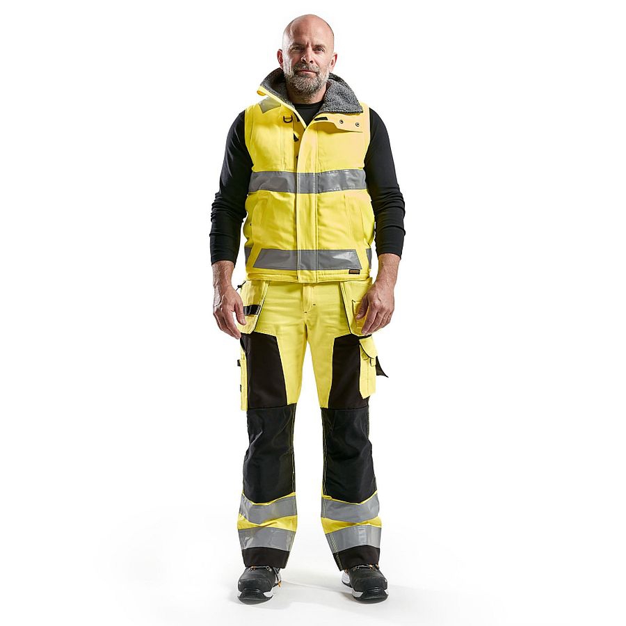 3870 Blakläder® Winterweste warnschutz