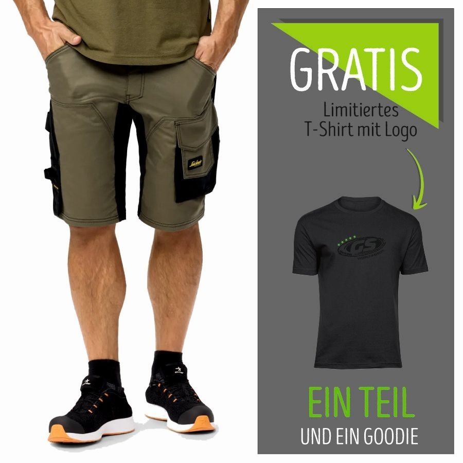 6143 Snickers Short + Gratis T-Shirt