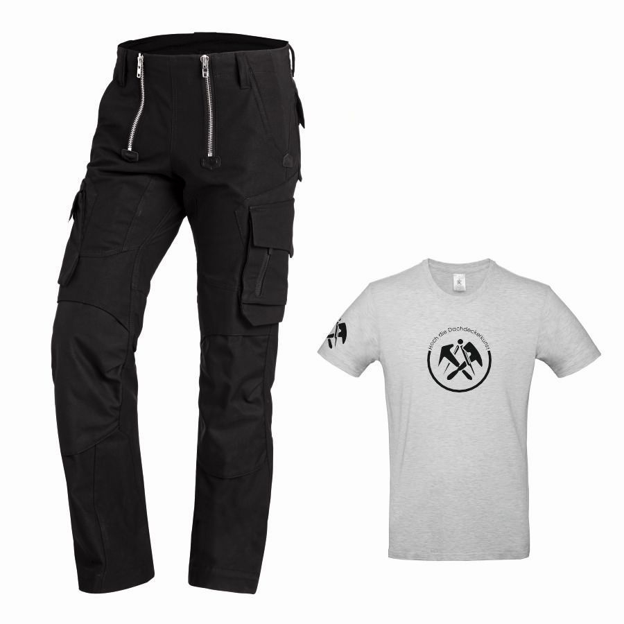 11011 FHB Zunfthose Sebastian & Dachdecker T-Shirt