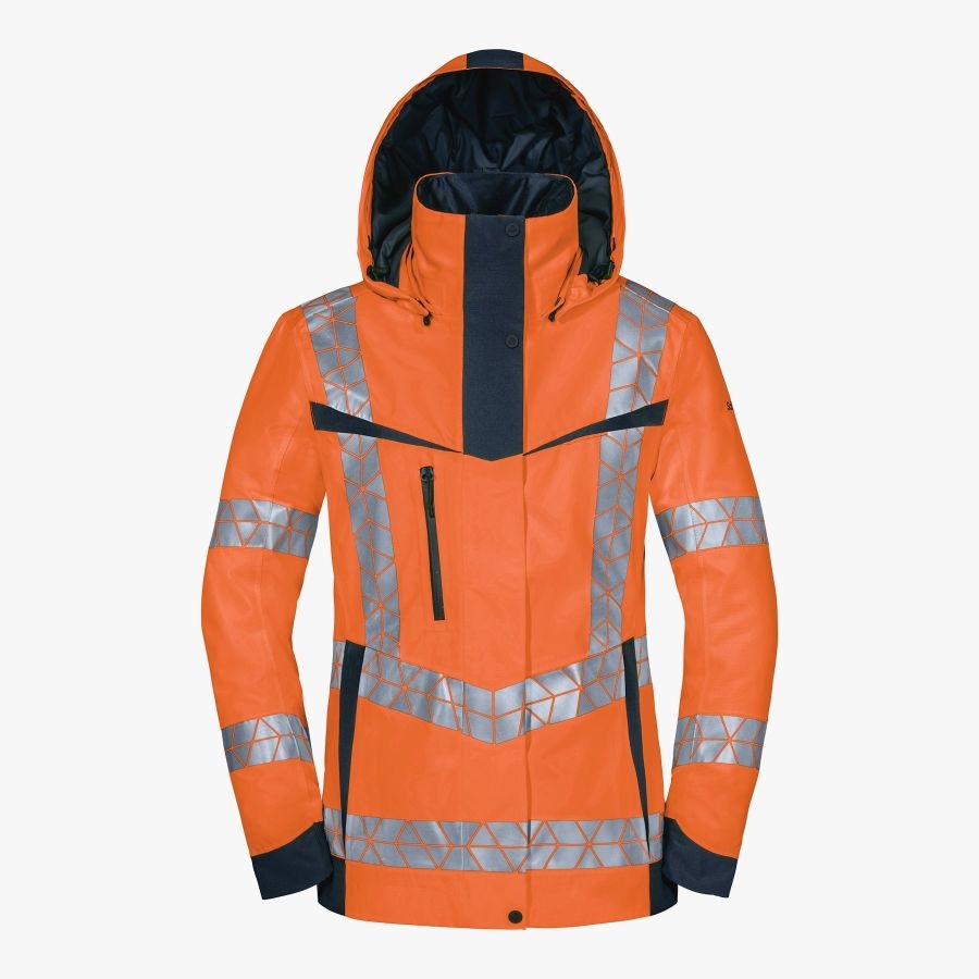 7703 Schöffel Pro HV Damen Regenjacke Blitzlicht