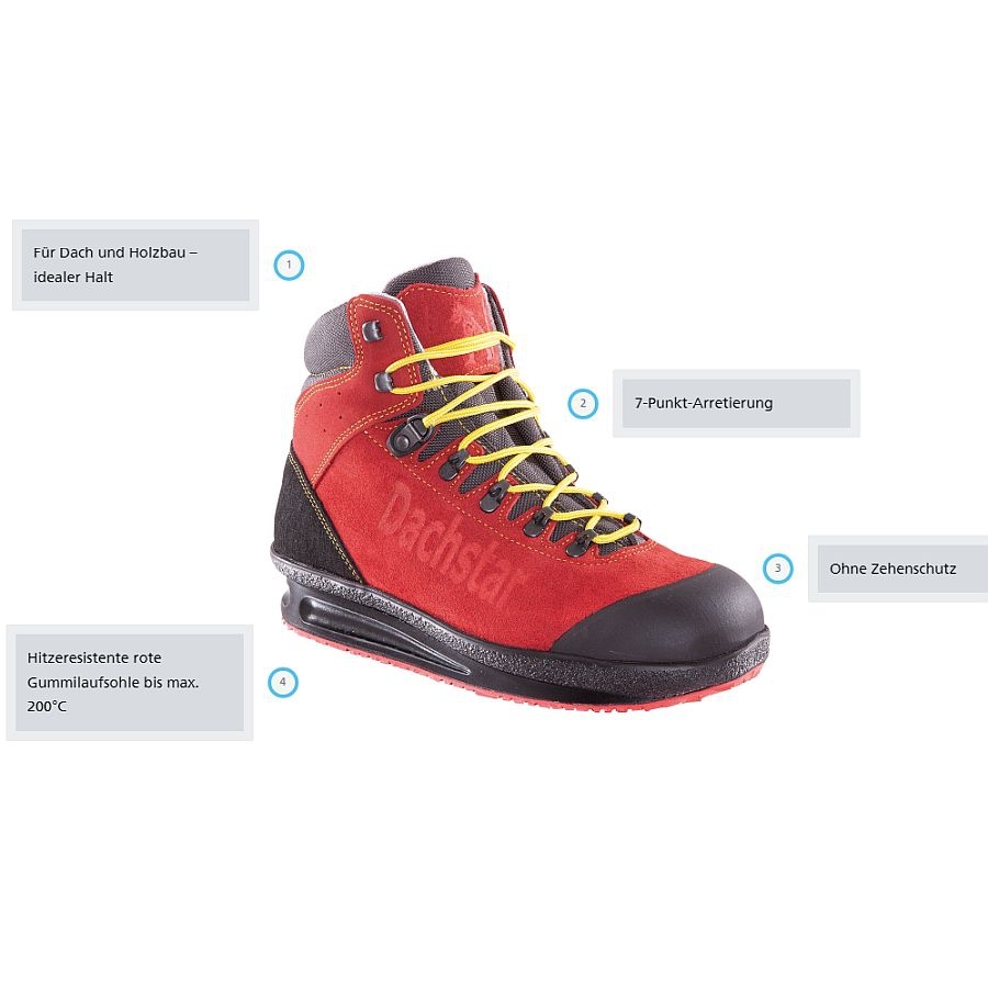 3004 Santos Arbeitsstiefel Dachstar Evo O1P
