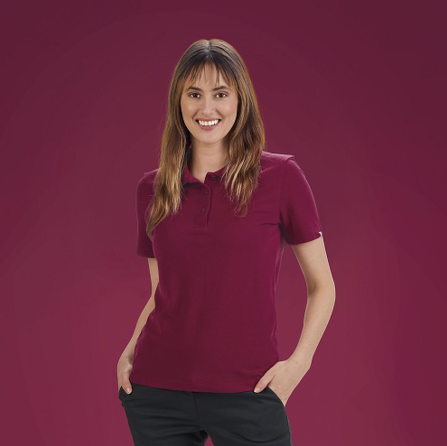 1648 BP Damen Poloshirt Mischgewebe