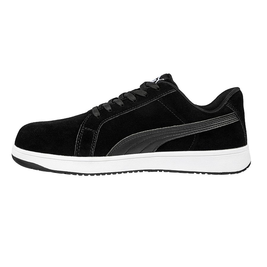 640010 Puma Sicherheitsschuh Iconic Suede blk S1PL