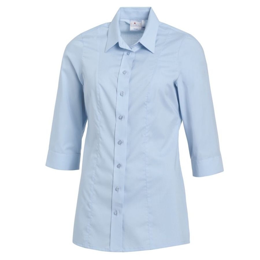 08/1237 Leiber Damenbluse 3/4Arm Stretch