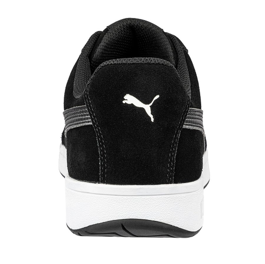 640010 Puma Sicherheitsschuh Iconic Suede blk S1PL
