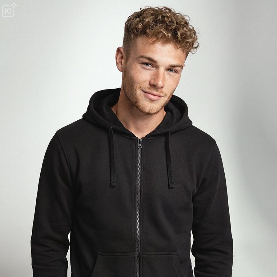 5236 Kübler Sweatjacke mit Kapuze
