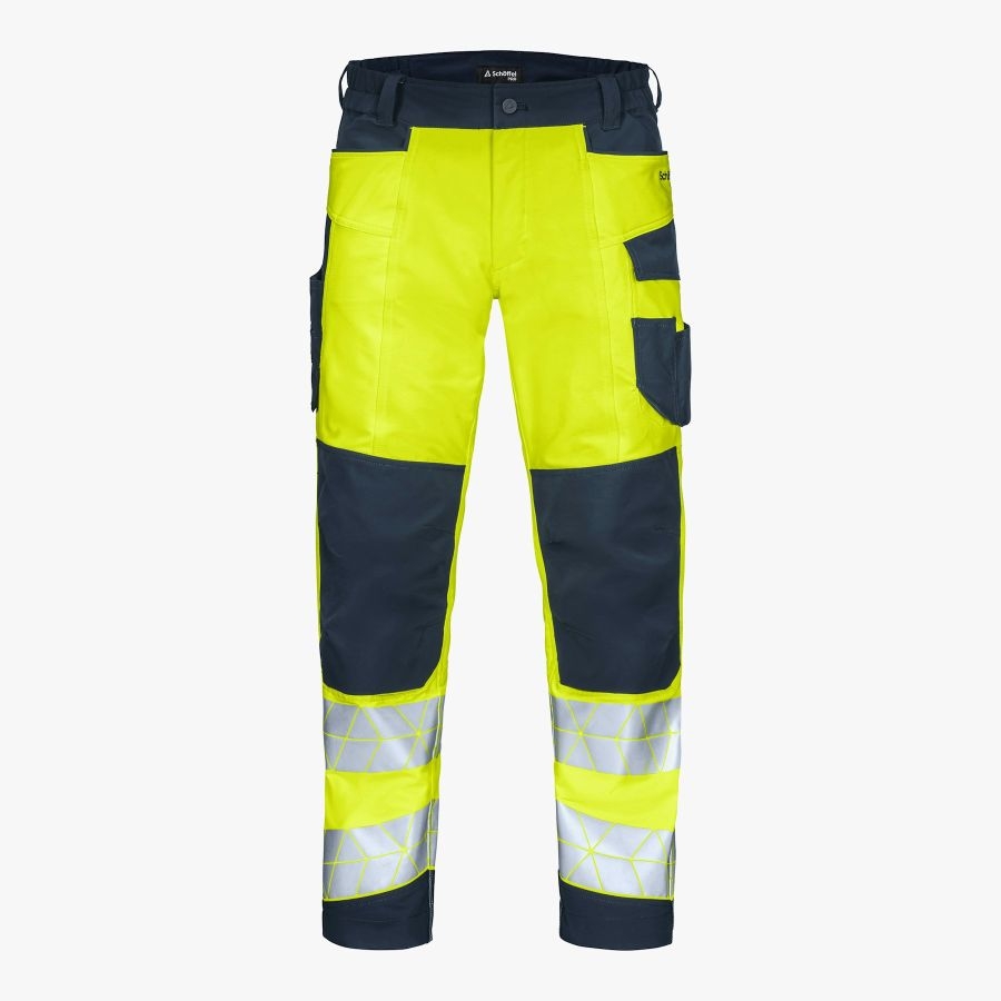 7706 Schöffel Pro High Vis Bundhose Bulldozer