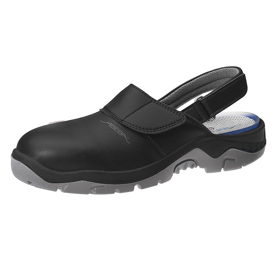 Abeba® Sicherheitssandale 2125 SB schwarz