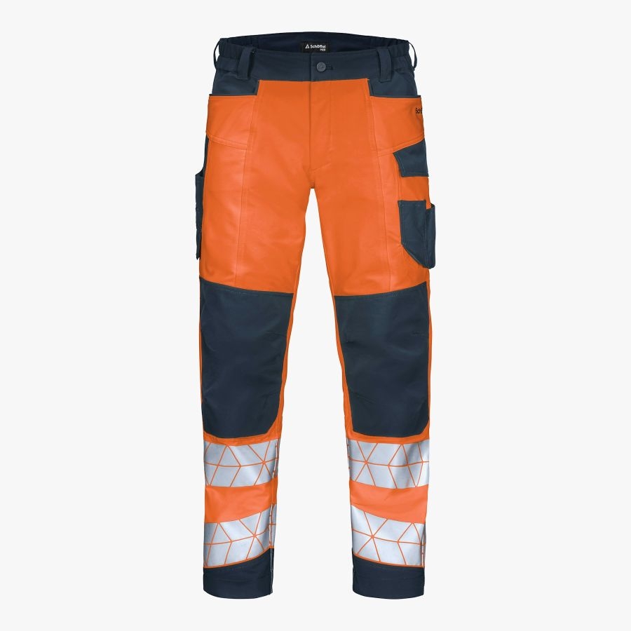 7706 Schöffel Pro High Vis Bundhose Bulldozer