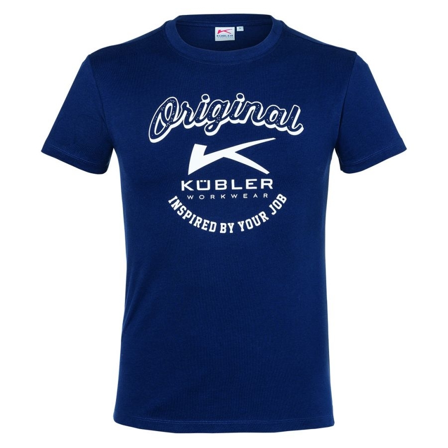 5128 Kübler Print T-Shirt 100% Baumwolle