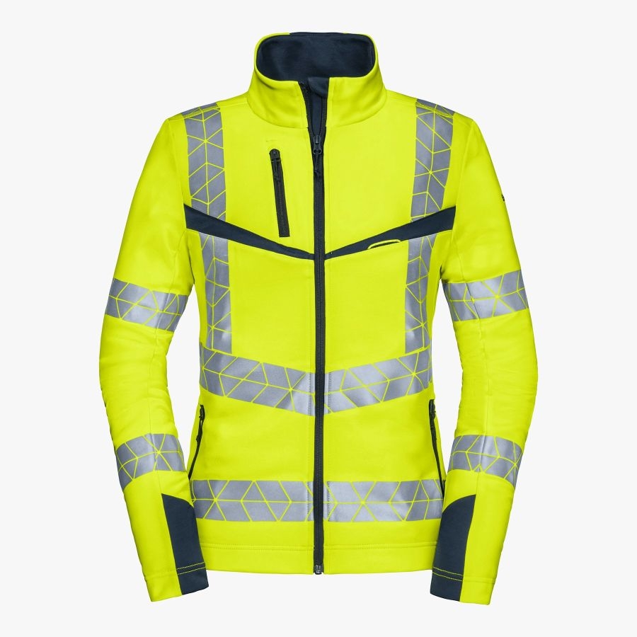 7727 Schöffel Pro High Vis Damenfleece Neonwächter