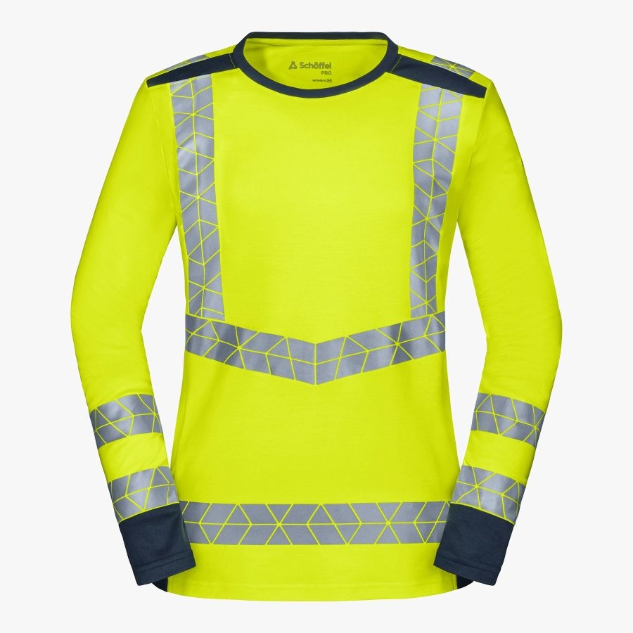7711 Schöffel Pro High Vis Damen Langarm Warnheld