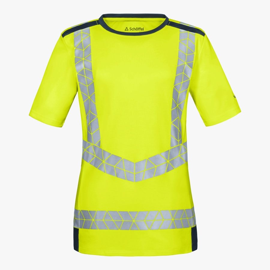 7709 Schöffel Pro High Vis Damen T-Shirt Warnheld