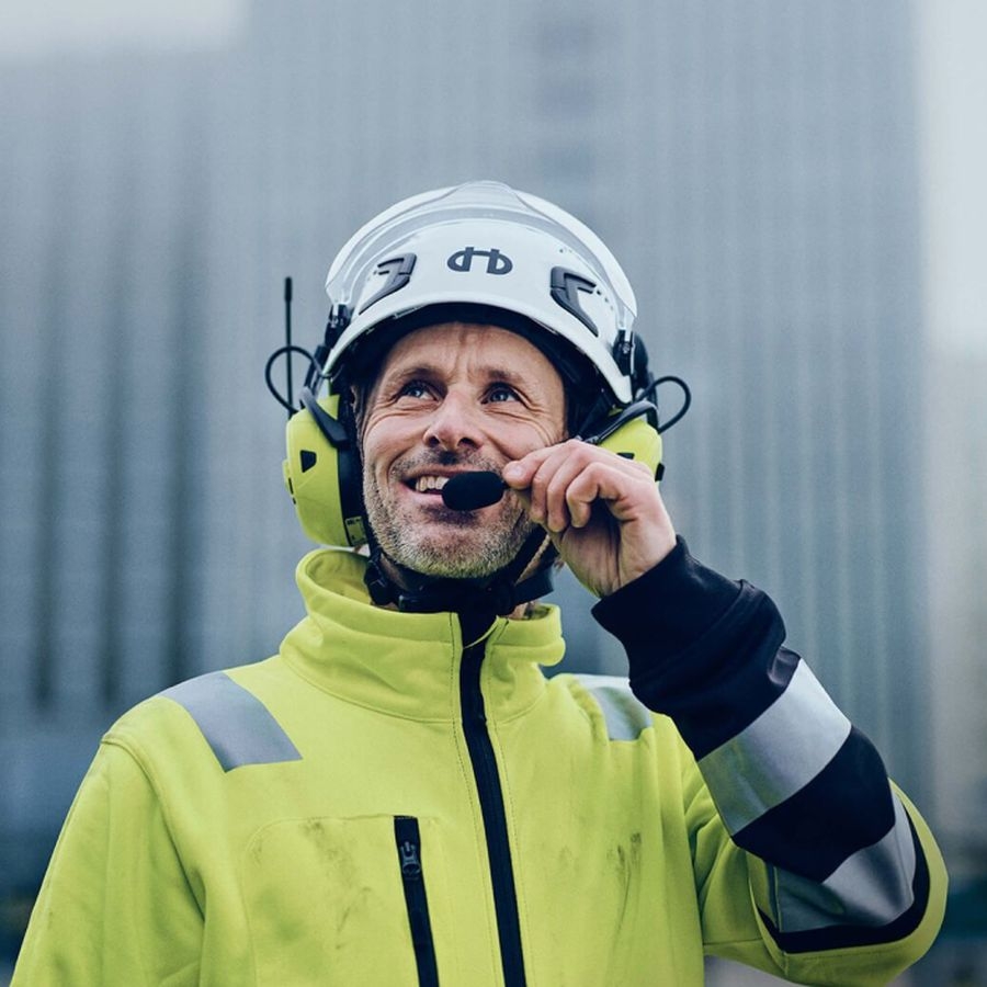 32501 Hellberg Profi Schutzhelm Sector belüftet